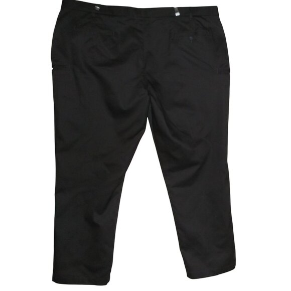 oobe Mens Pants 50 x 32 Gray Cargo Flat Front cotton polyester Classic - Picture 2 of 9